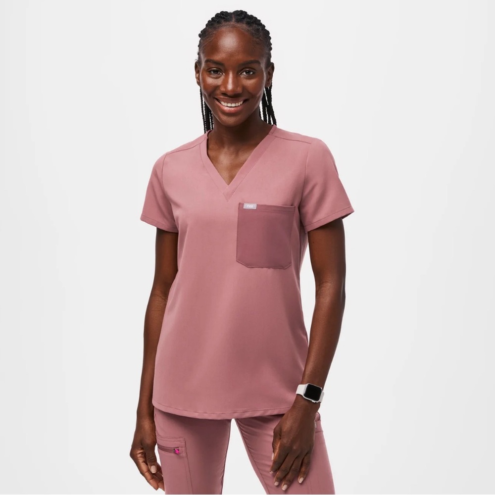 Mauve figs scrub set